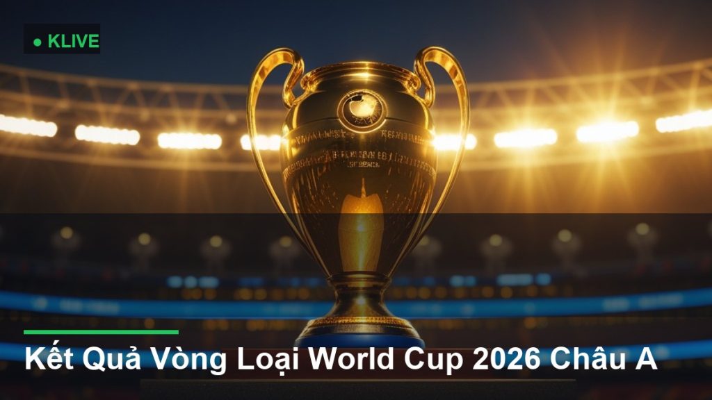 Kết Quả Vòng Loại World Cup 2026 Châu A